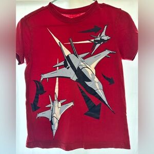Crazy 8 Red Jet Squadron Kids T-Shirt
